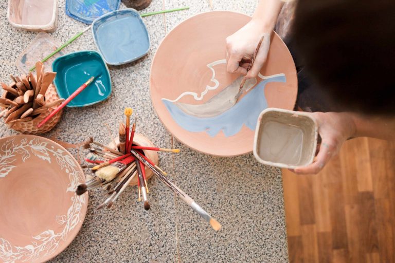 Making a Neat Edge on a Hand-Thrown Pot
